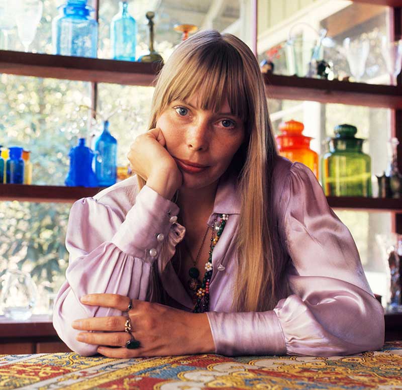 Joni Mitchell at Home, Laurel Canyon, Los Angeles, August 1968