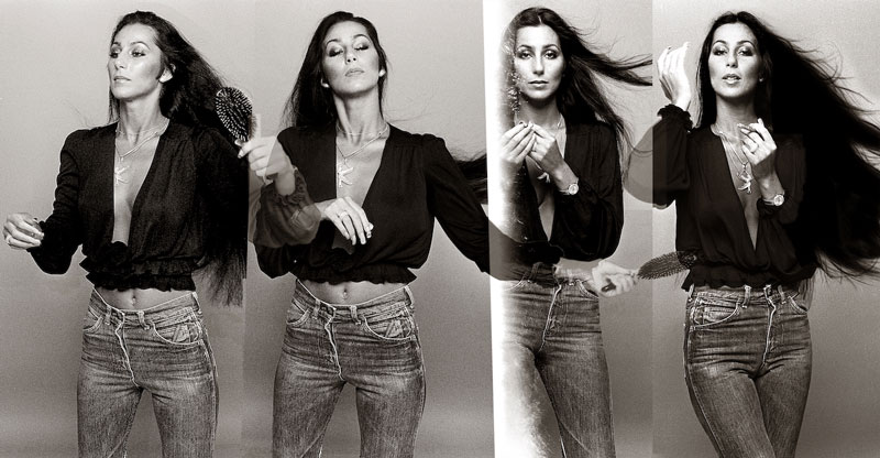 Cher, Los Angeles, 1973 “Cher 4-up Sequence”