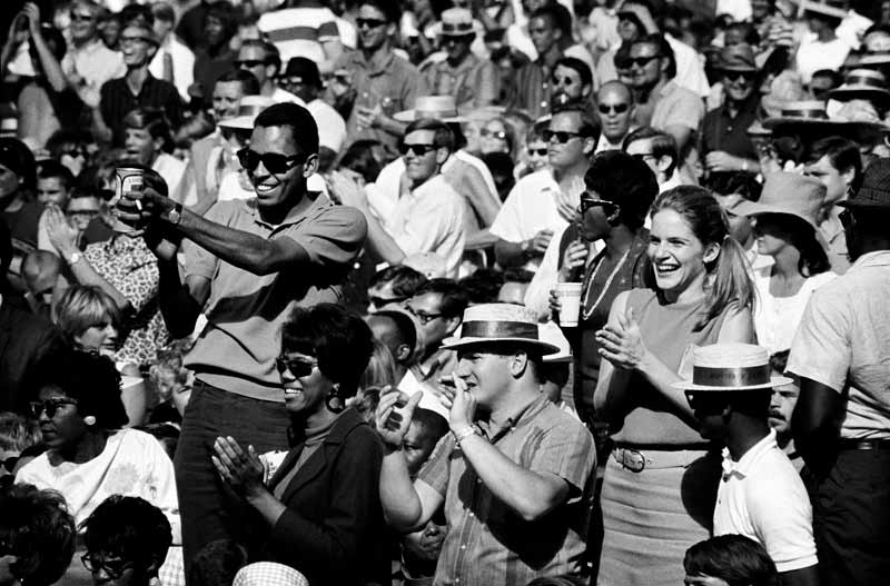 Crowd II, Monterey Jazz Festival, Monterey, CA, 1966