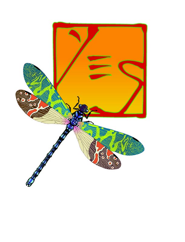 Yes Dragonfly Chop Logo I, 2001