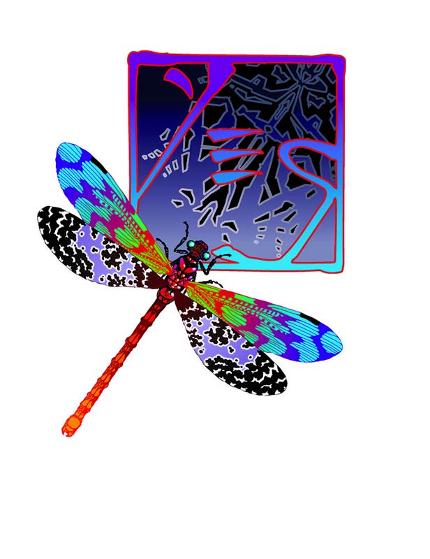 Yes Dragonfly Chop Logo IV, 2001