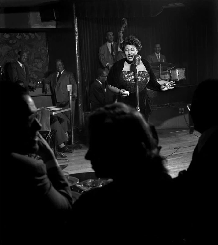 Ella Fitzgerald Performing, Club Downbeat, NYC, 1949 [ELF01]
