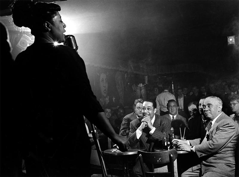 Ella Fitzgerald, Duke Ellington, Benny Goodman, Club Downbeat, NY, 1948 [ELF03]