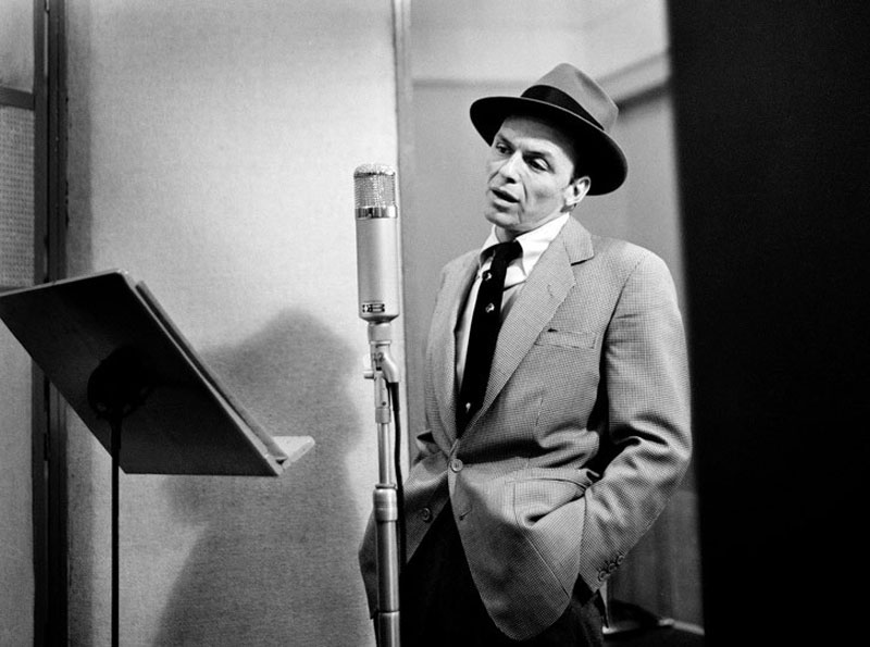 Frank Sinatra in Recording Studio, NYC, 1956 [FRS03]
