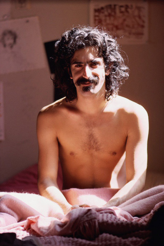 Frank Zappa in his Bedroom, Laurel Canyon, 1967