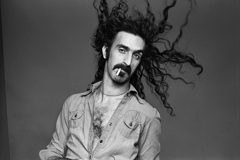Frank Zappa, Los Angeles 1976 “Flying Hair”