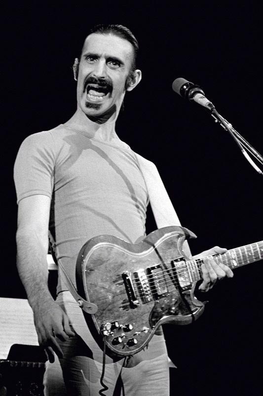 Frank Zappa Onstage, NYC, 1976