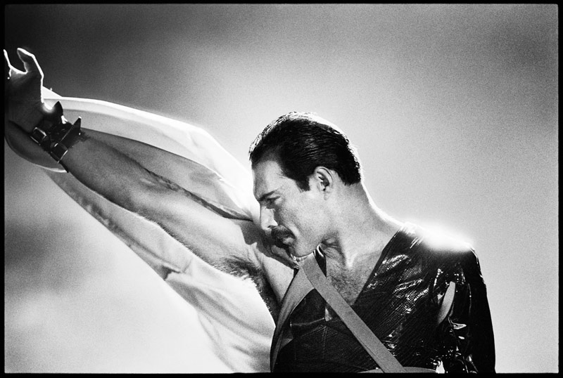Freddie Mercury Making "Made in Heaven" Video, London, 1985