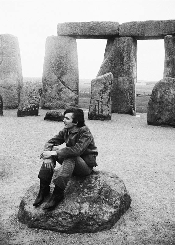 Gram Parsons at Stonehenge, 1968