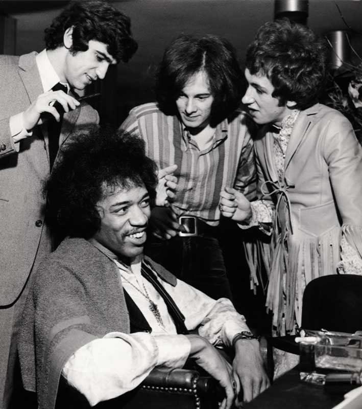 Jimi Hendrix, Haircut at Sweeney's, London, 1967