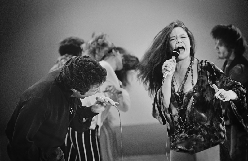 Janis Joplin Performing with Tom Jones, 1969