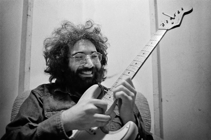 Jerry Garcia Backstage at Winterland, San Francisco, 1971