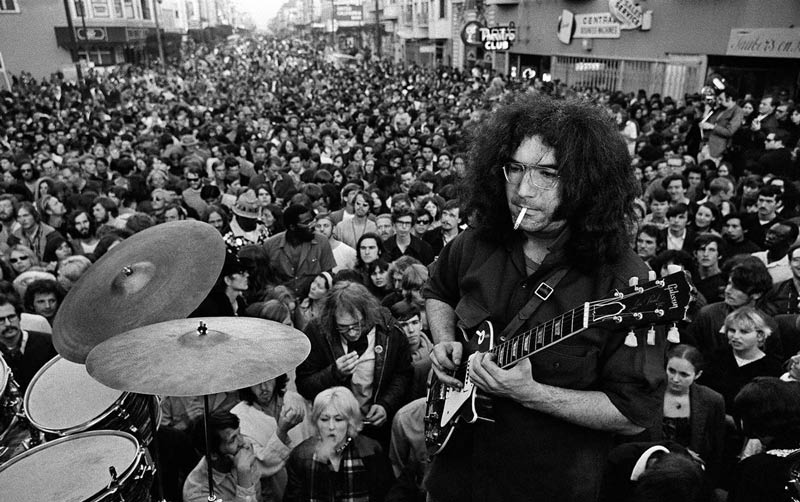 Jerry Garcia and the Grateful Dead's Last Free Concert on Haight Street, March 3, 1968