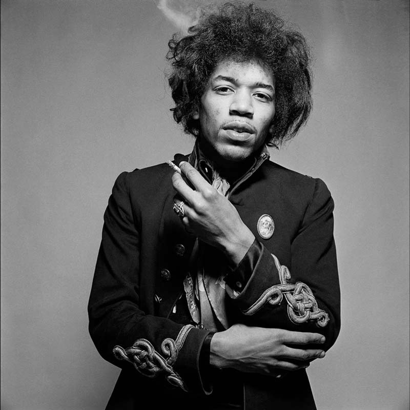 Jimi Hendrix "More Smoke", Mason's Yard, London, 1967