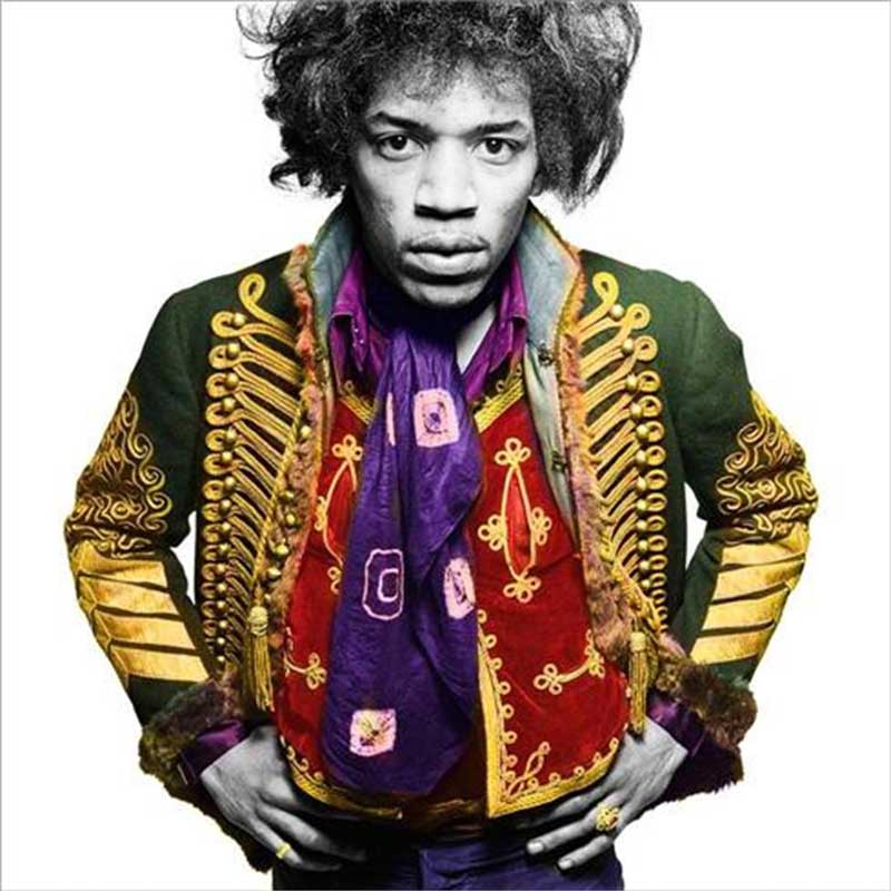 Jimi Hendrix "Classic Colour", Mason's Yard, London, February, 1967