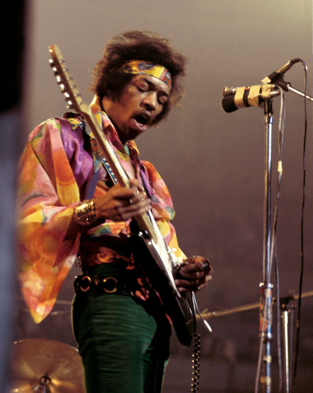 Jimi Hendrix Performing, Royal Albert Hall, London, 1969