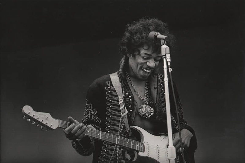 Jimi Hendrix, Monterey Pop Smile, 1967