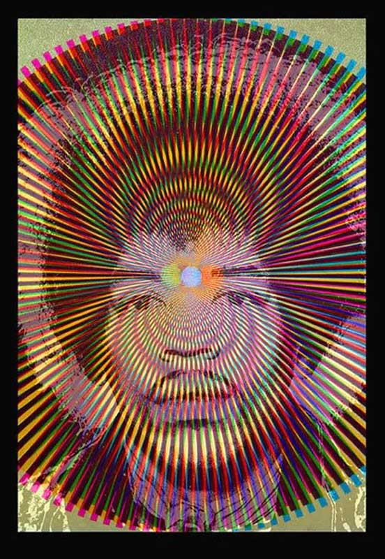 Jimi Hendrix, Third Eye Portrait, 1967