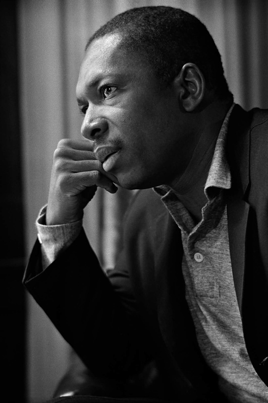 John Coltrane Portrait at Ralph Gleason's House, 1960