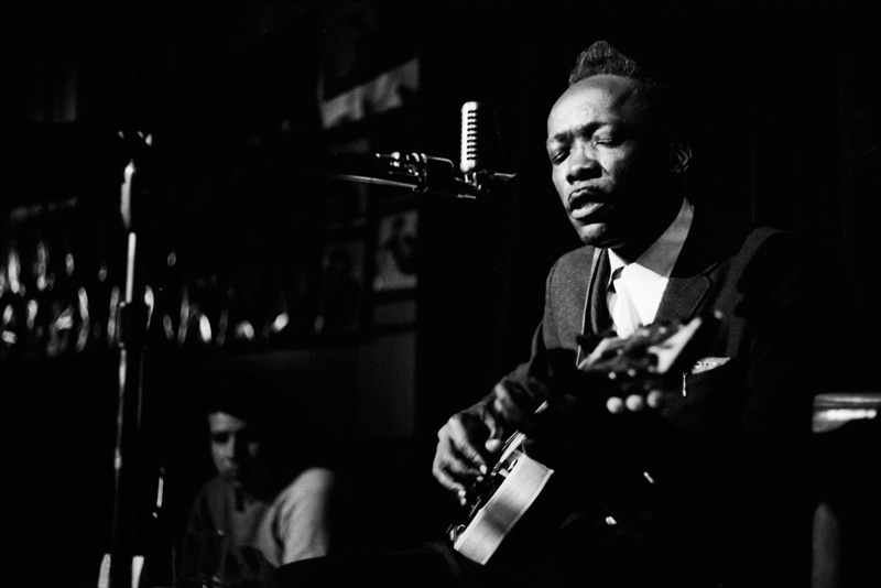 John Lee Hooker Onstage, New York City, 1962