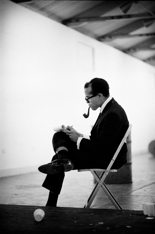 Jon Hendricks, Monterey Jazz Festival, Monterey, CA, 1964