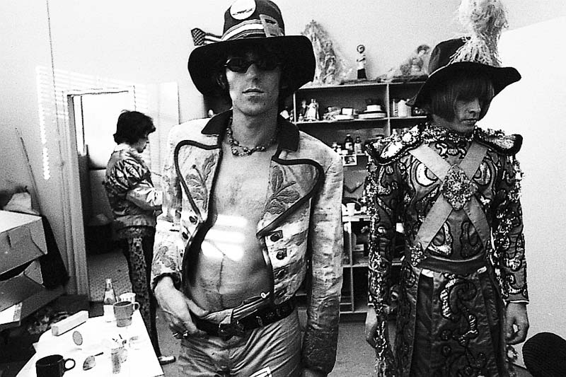 Keith Richards and Brian Jones, Backstage at SMR Photoshoot, New York, 1967