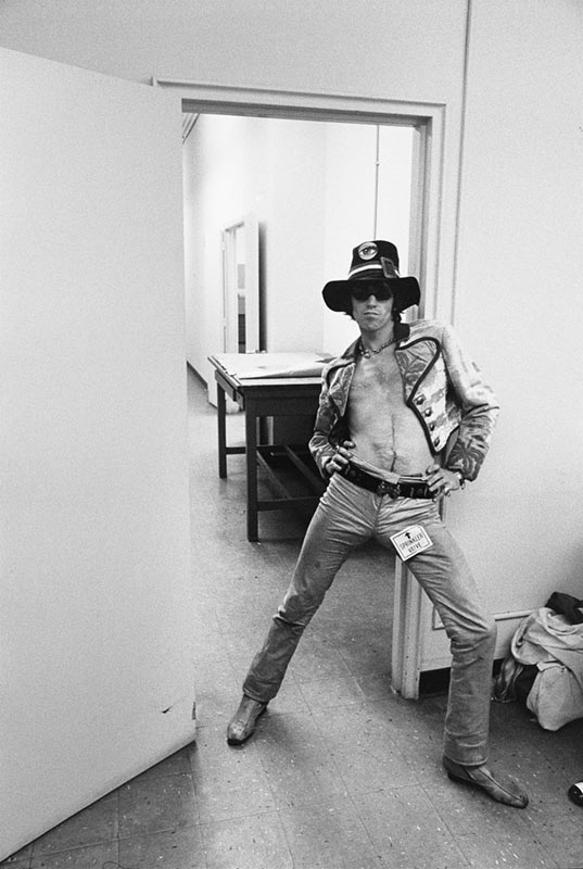 Keith Richards, Sprinkler Valve Sticker, SMR Photo Shoot, NY, 1967