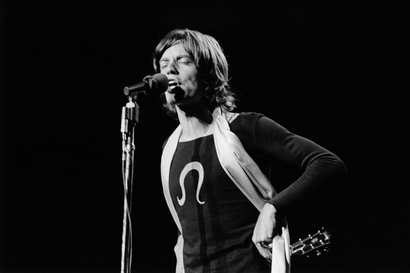 Mick Jagger Performing, LA Forum,1969