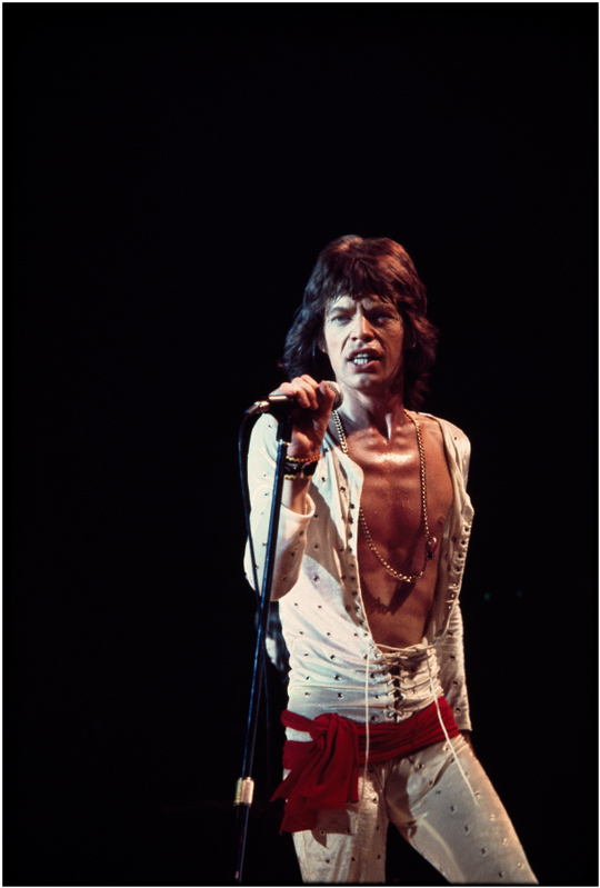 Mick Jagger On Stage - LIFE Magazine Cover, LA Forum, 1972