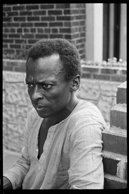 Miles Davis Outside his Home, Upper West Side, NYC, 1970 (II)