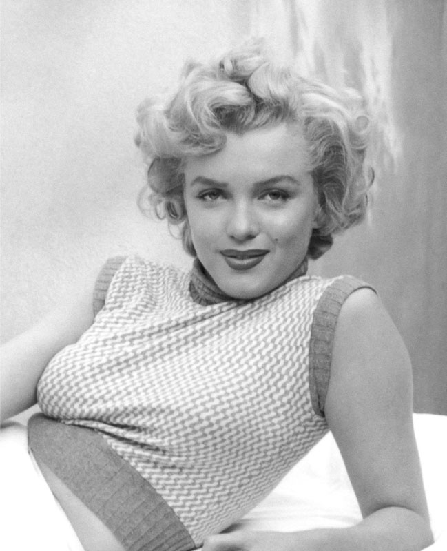 Marilyn Monroe, Sleeveless Knit Top, Hotel Bel Air, Los Angeles, CA, 1953