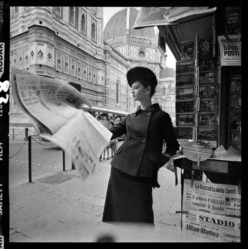 Newsstand, Florence, 1962