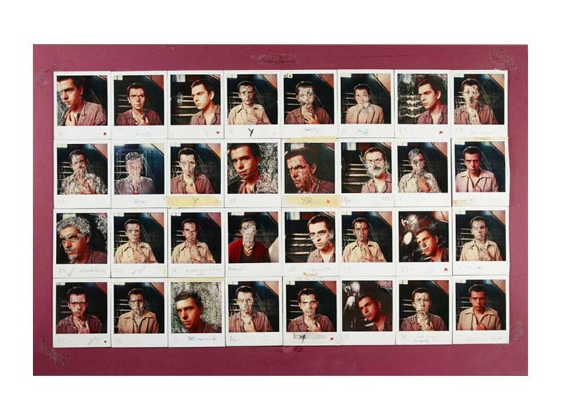 Peter Gabriel, Melt Polaroids, 1980