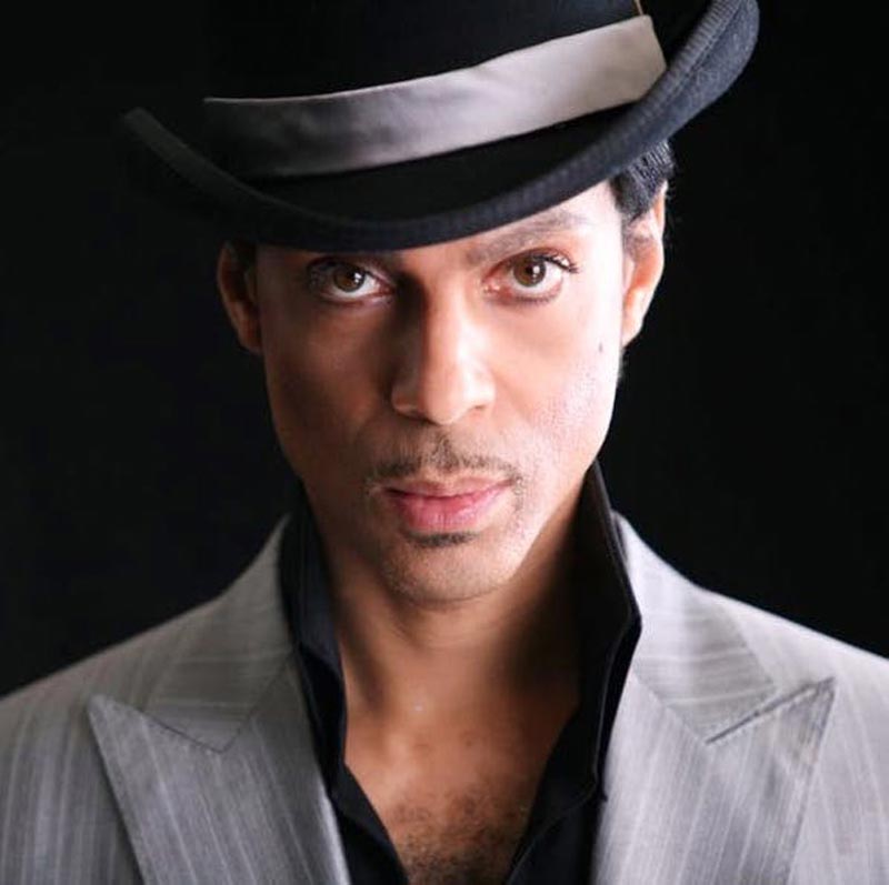 Prince Portrait in Gray Hat & Suit, Los Angeles, 2006