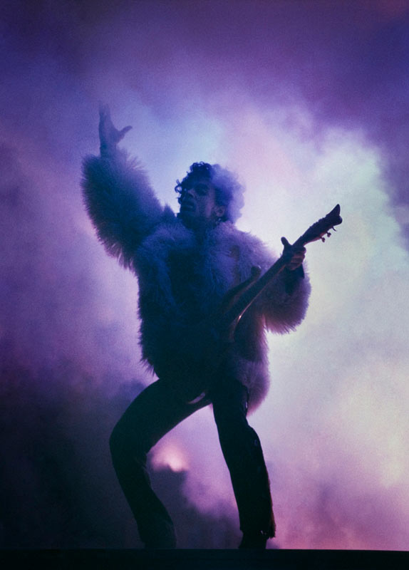 Prince with Purple Clouds, You Got the Look Video Shoot, Paris, 1987