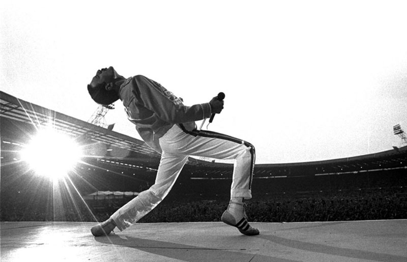 Freddie Mercury, Wembley Stadium, 1986