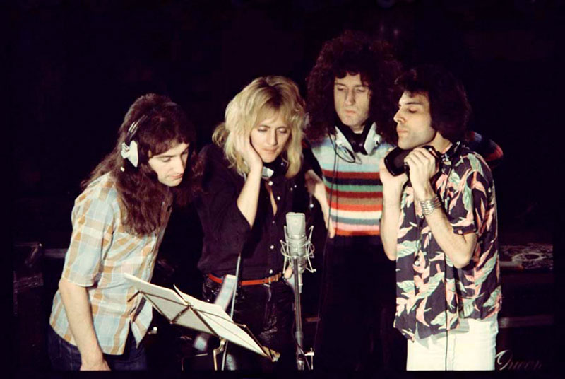 Queen Making the "Somebody to Love" Video, London, 1976