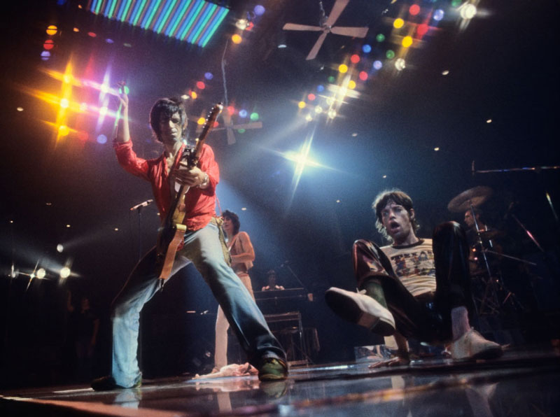 The Rolling Stones Performing on Stage, 1978