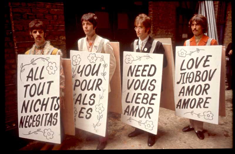 The Beatles with Signs, 