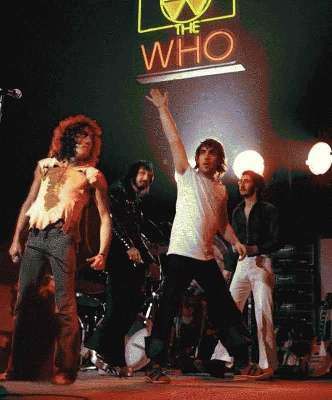 The Who Onstage, Boston Garden, 1973