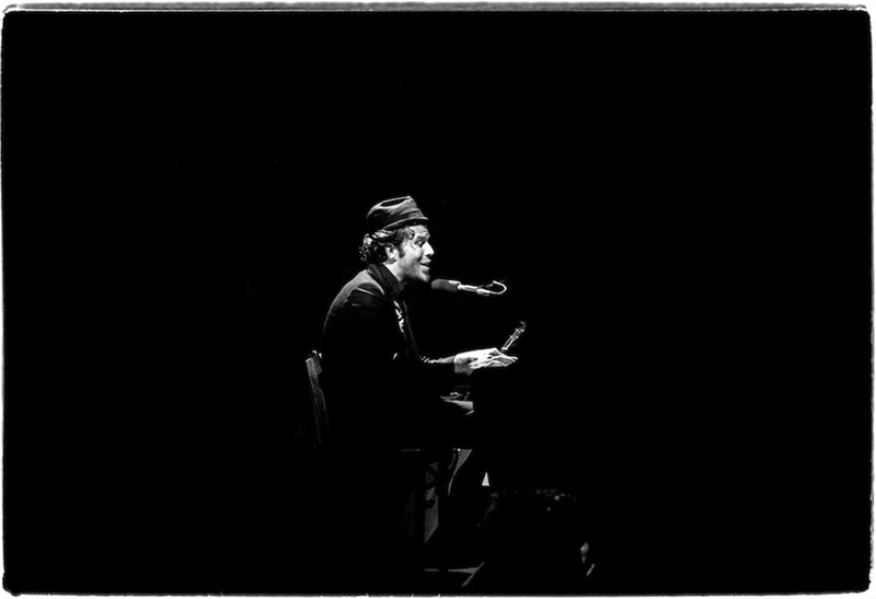 Tom Waits Playing Piano at the Troubadour, Los Angeles, 1977