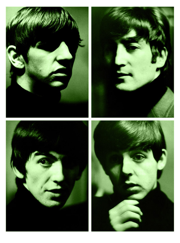 The Fab Four Quad Unique, Liverpool, 1963 - Green
