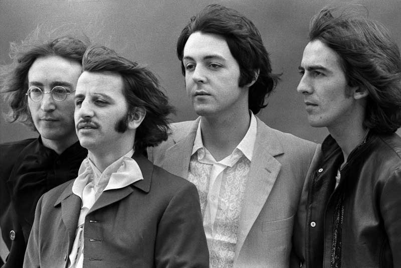 The Beatles (Wind in Hair), Thompson House, London, 1968