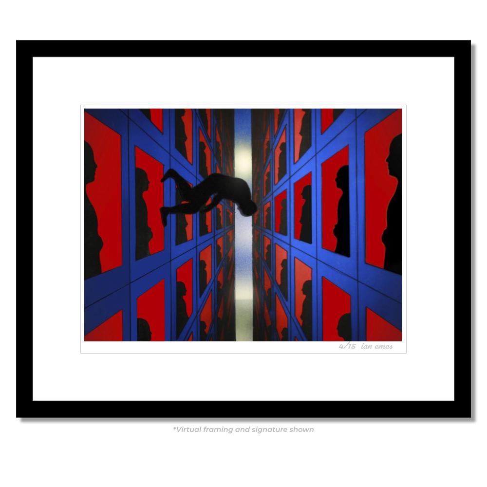 Pink Floyd - One of These Days IV, 2022 Framed